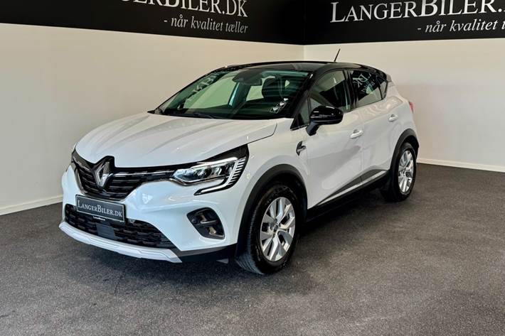 Hvid Renault Captur fra 2020