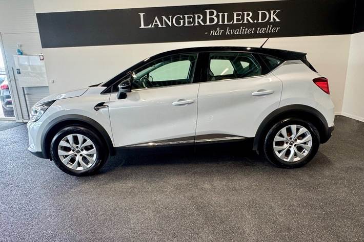 Hvid Renault Captur fra 2020