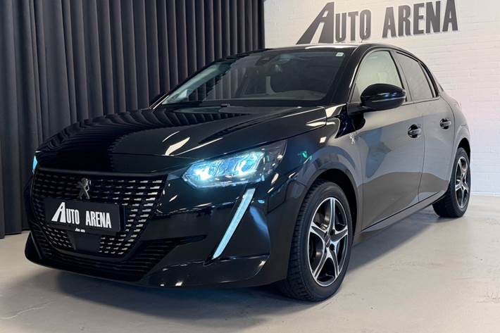 Sort Peugeot 208 fra 2020