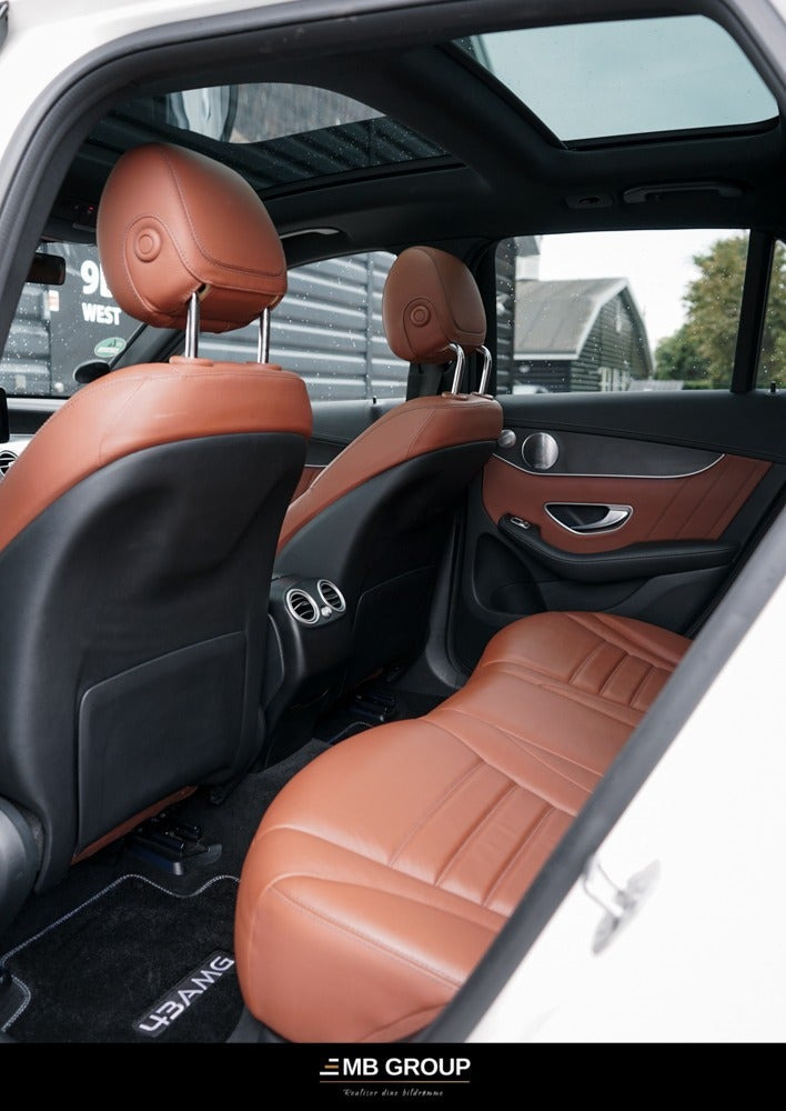 Gul Mercedes GLC43 fra 2020