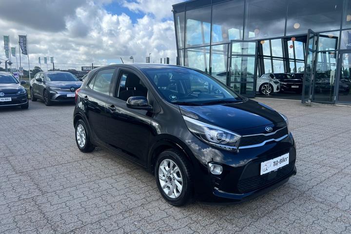 Sort Kia Picanto fra 2018 set udefra