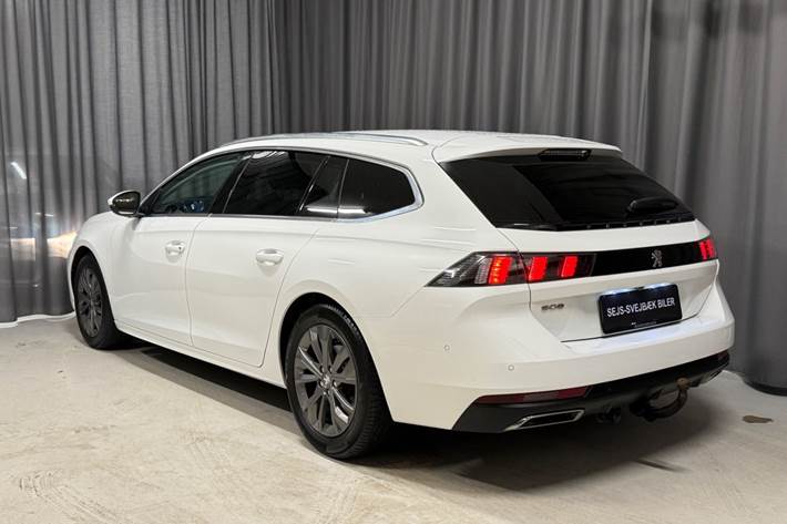 Hvid Peugeot 508 fra 2020