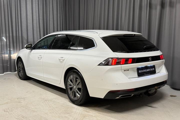 Hvid Peugeot 508 fra 2020