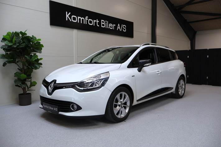 Hvid Renault Clio IV fra 2015
