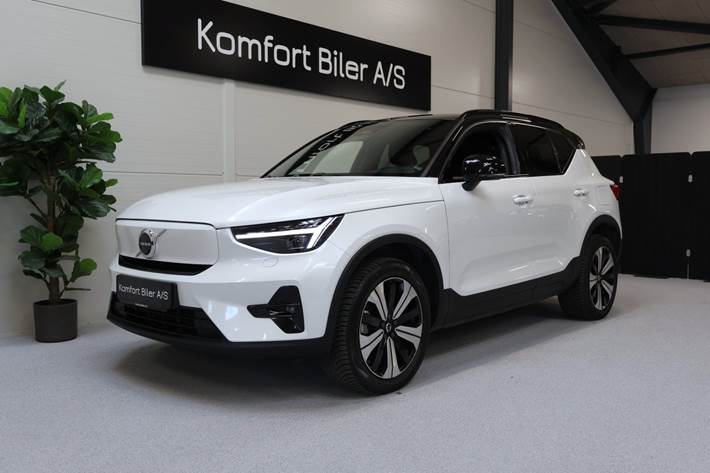 Hvid Volvo XC40 fra 2022