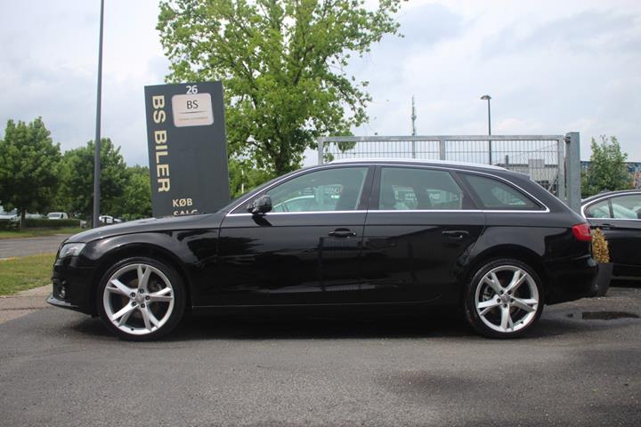 Sort Audi A4 fra 2011