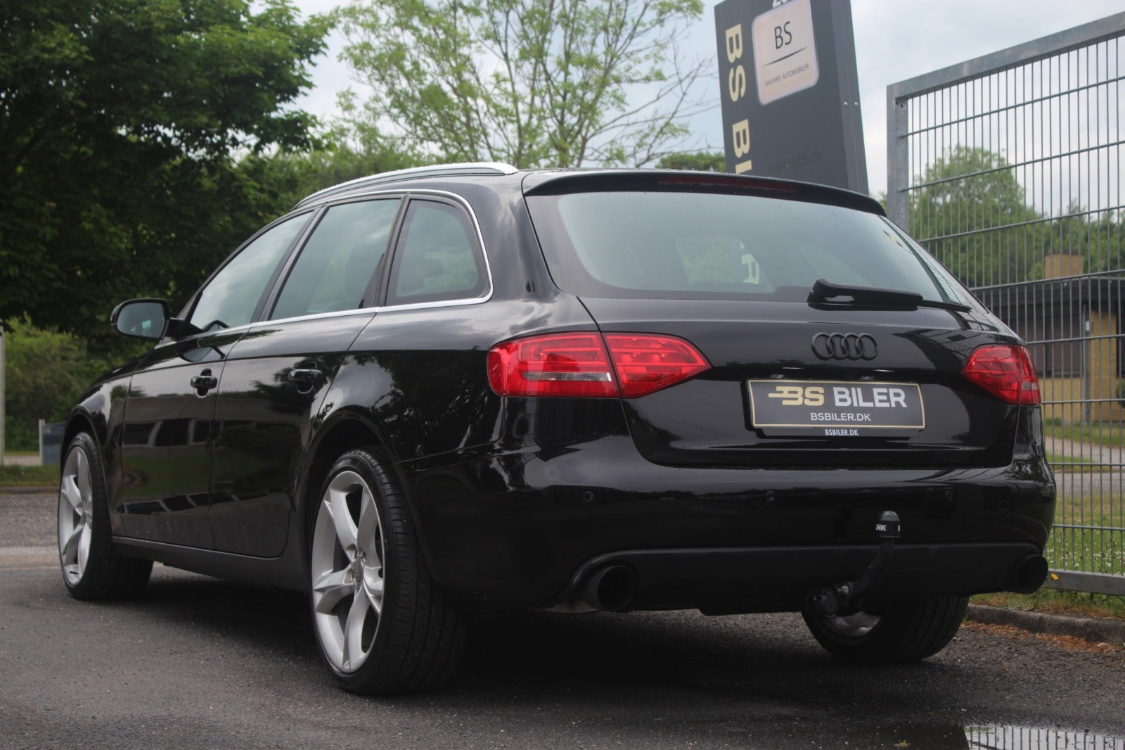 Sort Audi A4 fra 2011