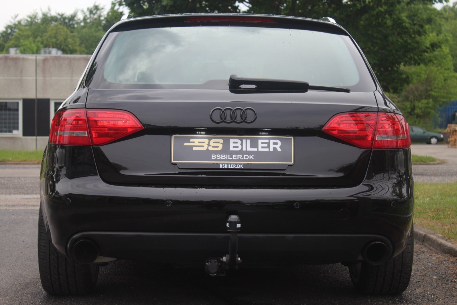 Sort Audi A4 fra 2011