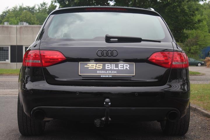 Sort Audi A4 fra 2011