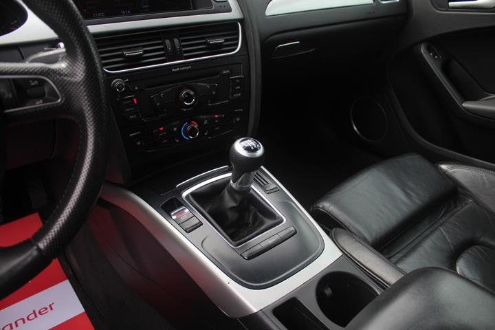 Sort Audi A4 fra 2011