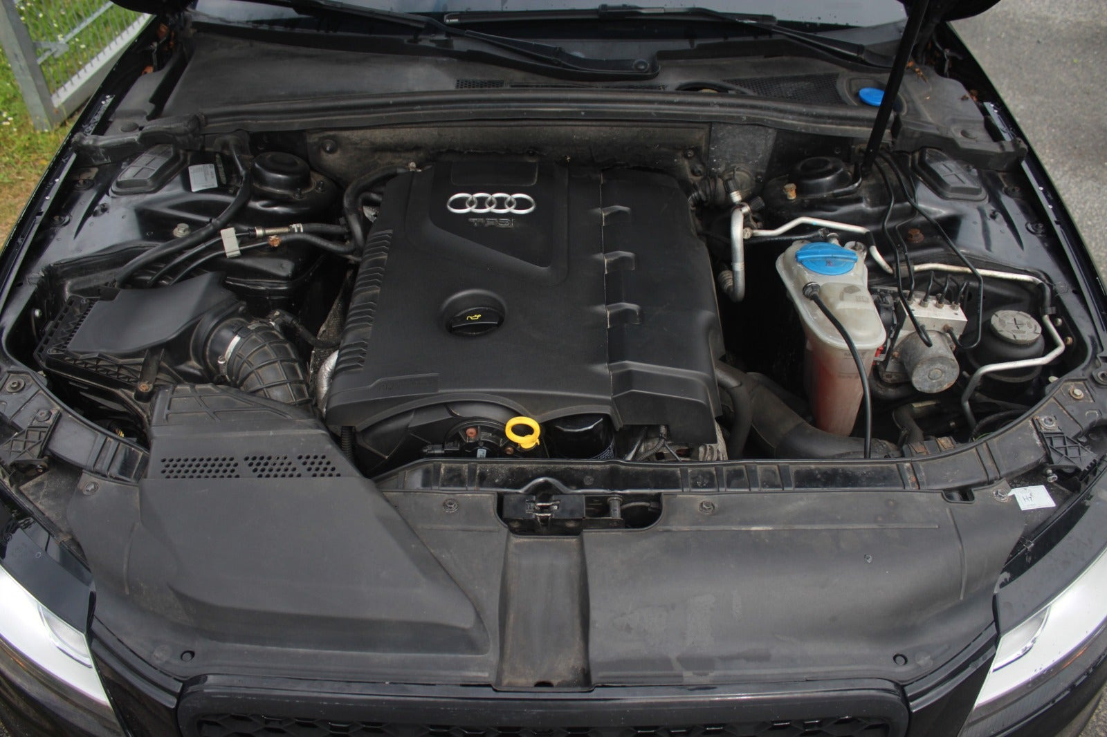 Sort Audi A4 fra 2011