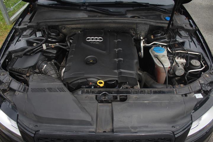 Sort Audi A4 fra 2011