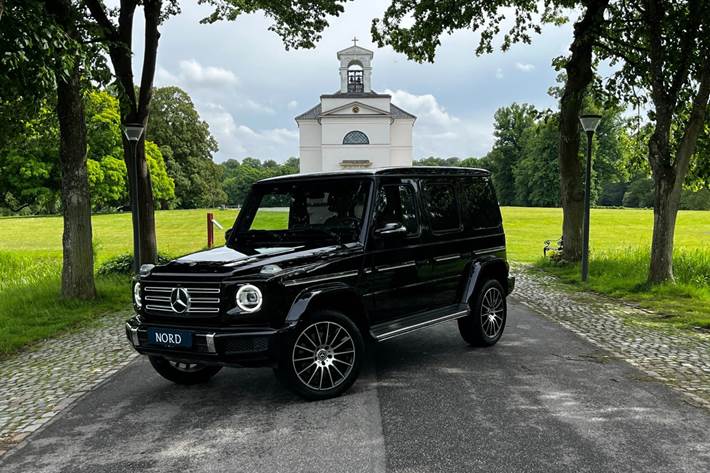 Sort Mercedes G500 fra 2019
