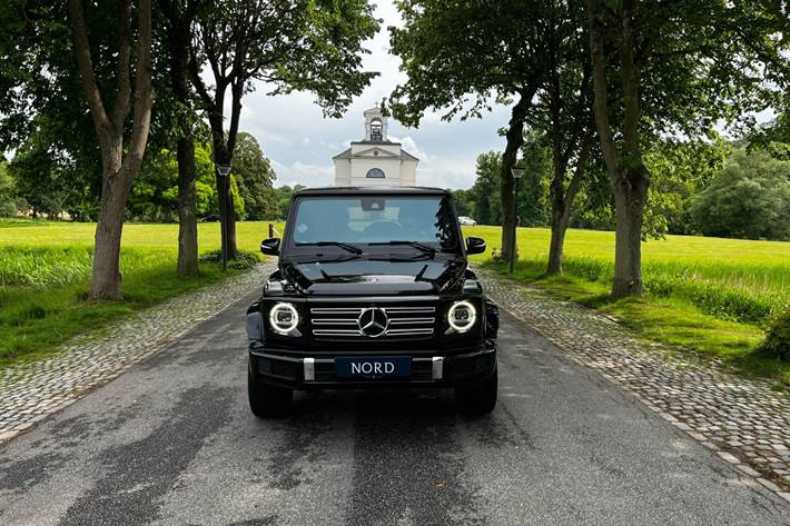 Sort Mercedes G500 fra 2019