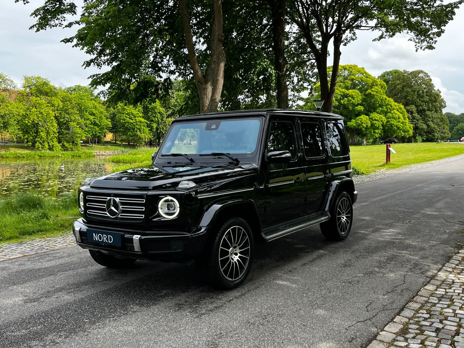 Sort Mercedes G500 fra 2019
