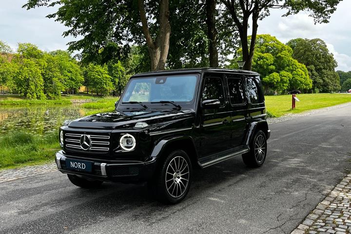 Sort Mercedes G500 fra 2019