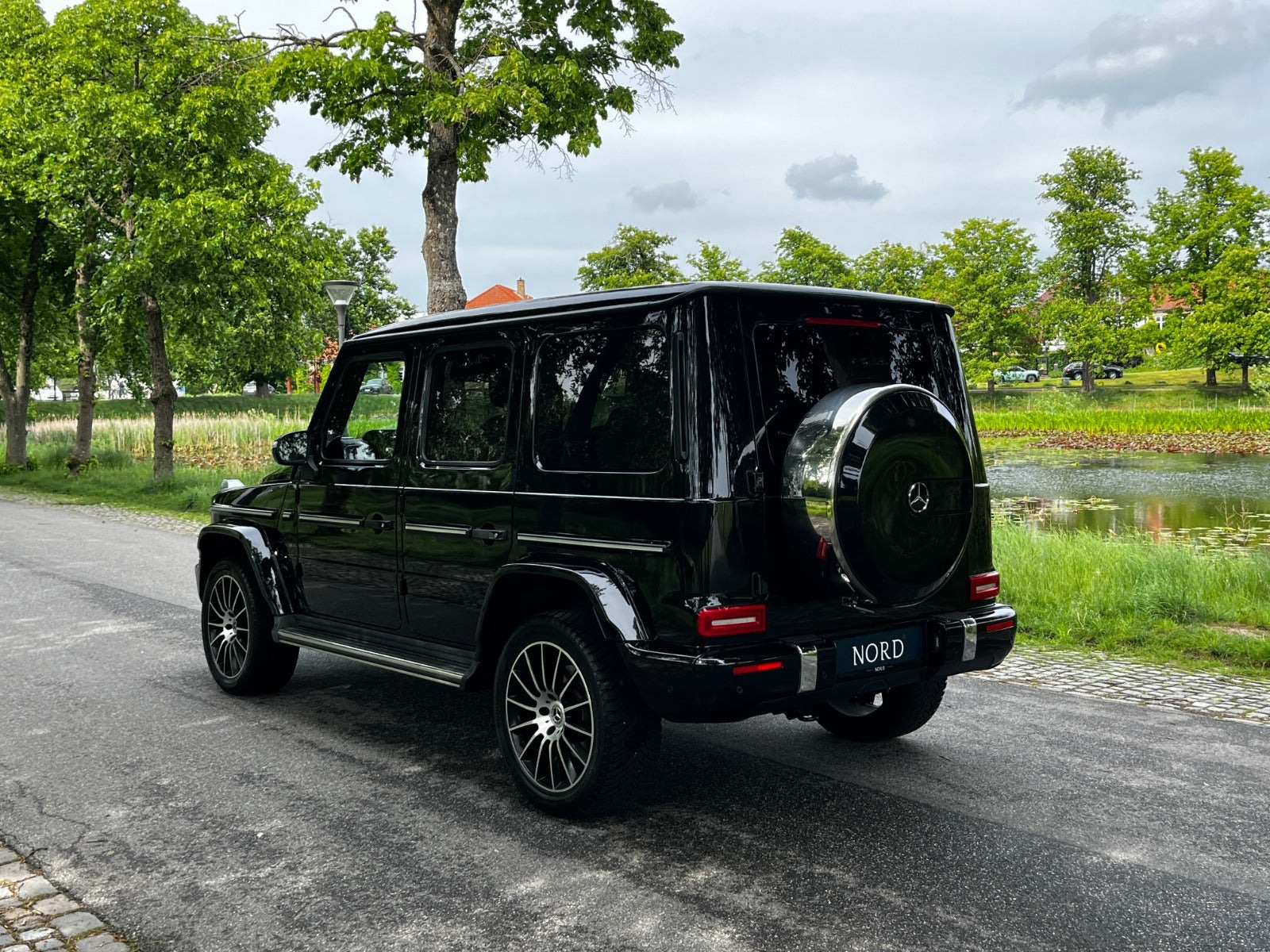 Sort Mercedes G500 fra 2019