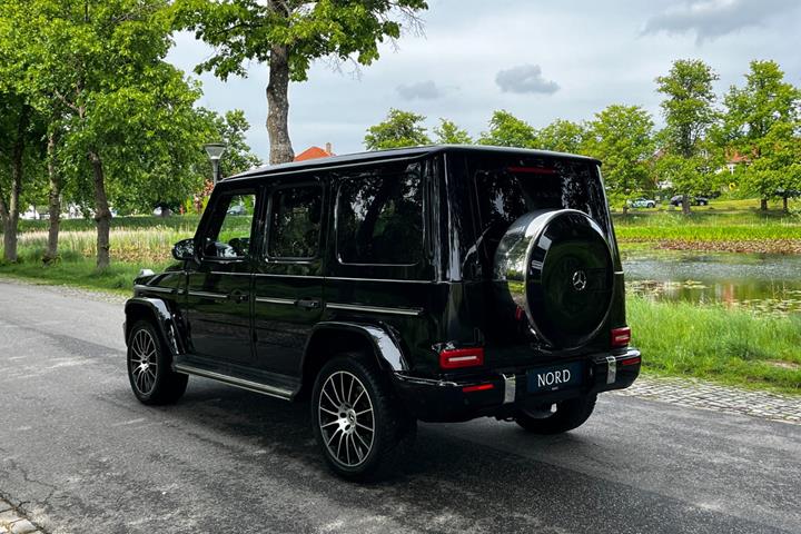 Sort Mercedes G500 fra 2019