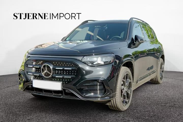 Sort Mercedes EQB250+ fra 2026 set udefra