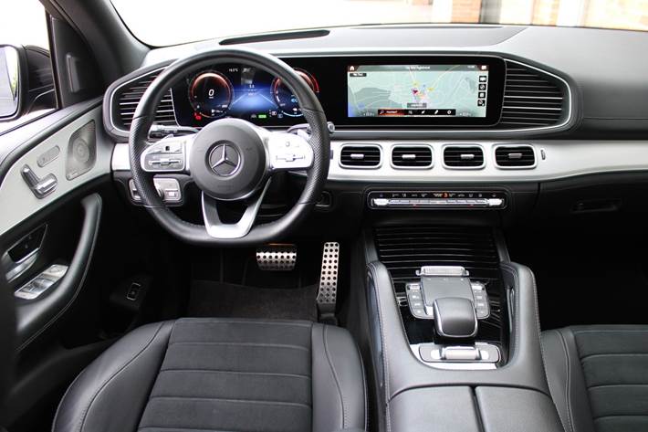 Sort Mercedes GLE350 de fra 2023