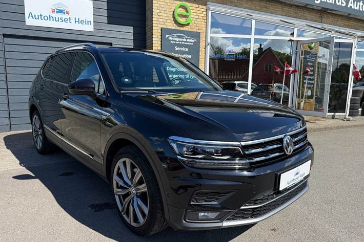 Sort VW Tiguan Allspace fra 2018