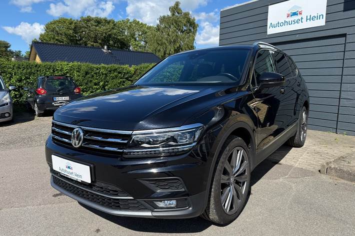 Sort VW Tiguan Allspace fra 2018