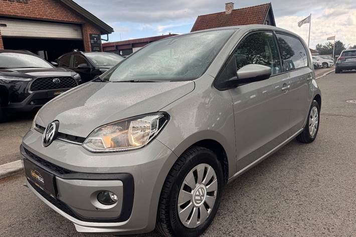 Sølv VW UP! fra 2019