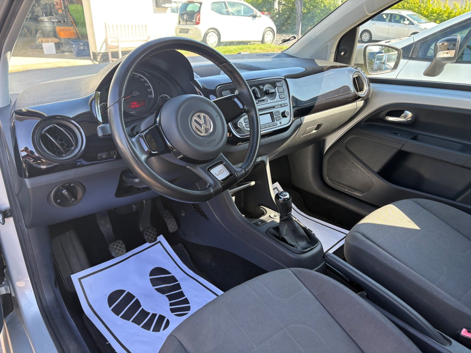 Grøn VW UP! fra 2013
