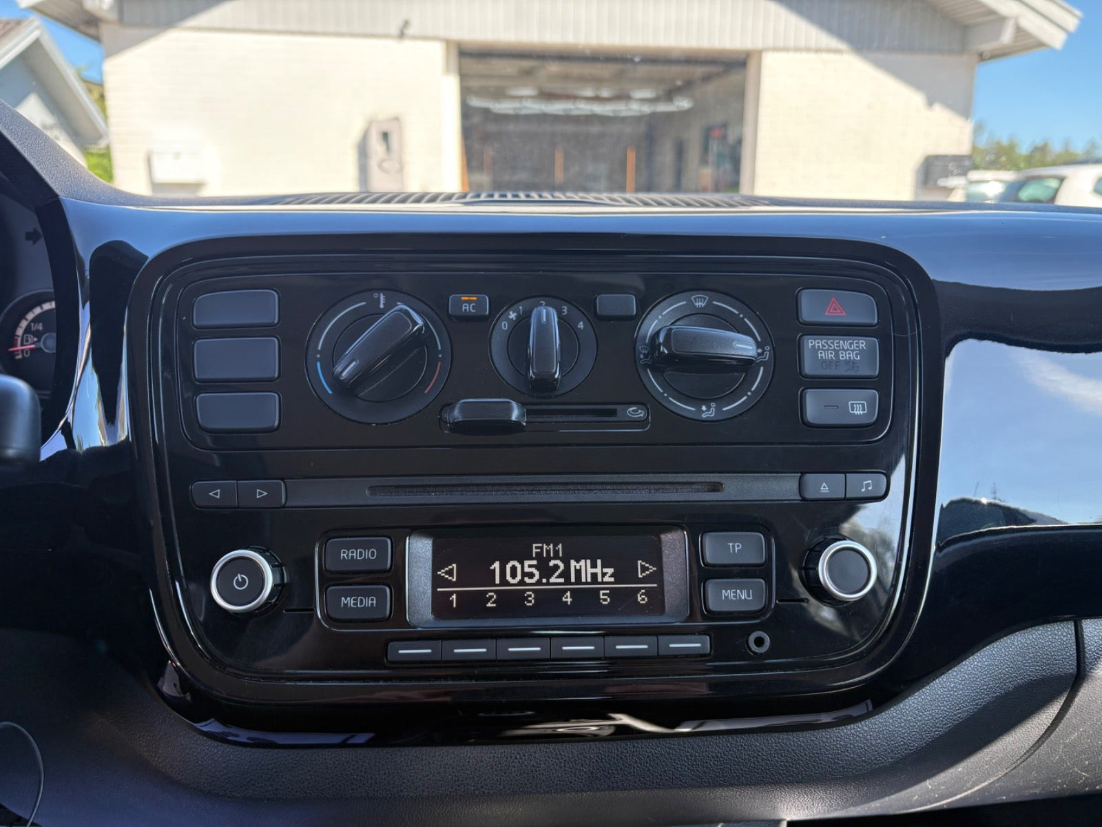 Grøn VW UP! fra 2013