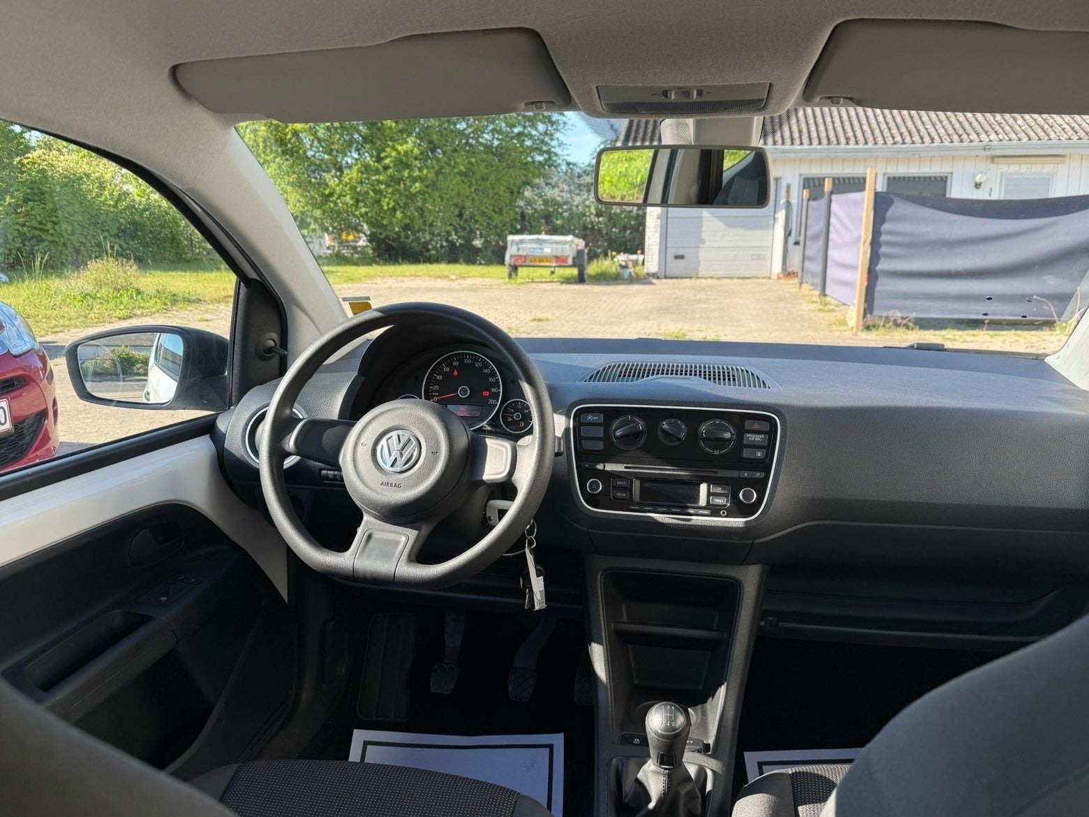 Grøn VW UP! fra 2012