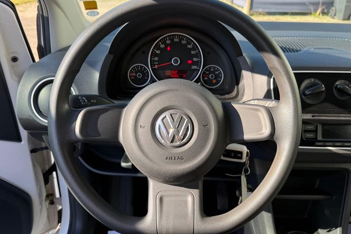 Grøn VW UP! fra 2012