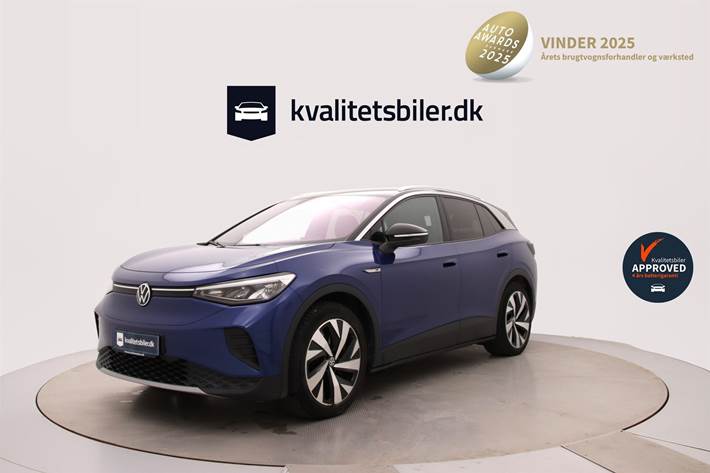 Blå VW ID.4 fra 2020