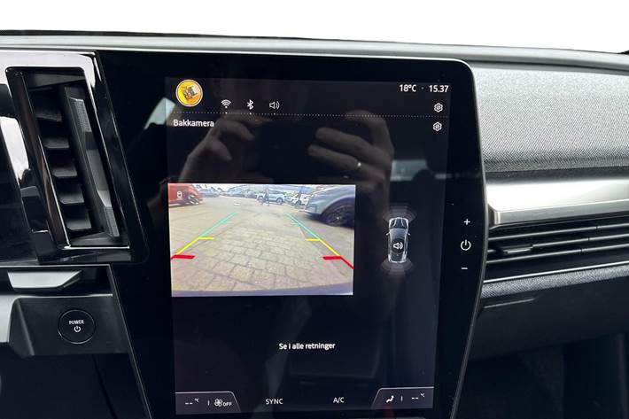 Grå Renault Megane E-Tech fra 2022