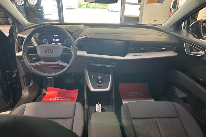 Sort Audi Q4 e-tron fra 2022