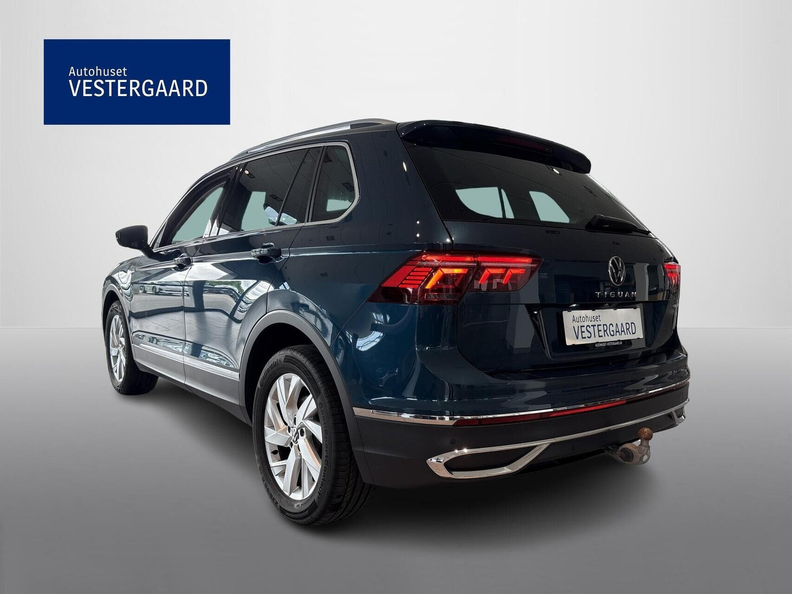 Blå VW Tiguan fra 2021