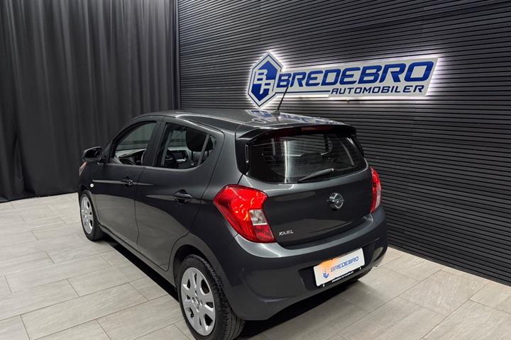 Sort Opel Karl fra 2017