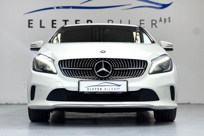 Hvid Mercedes A200 d fra 2018