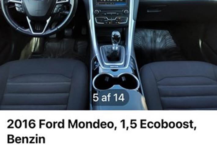 undefined Ford Mondeo fra 2015