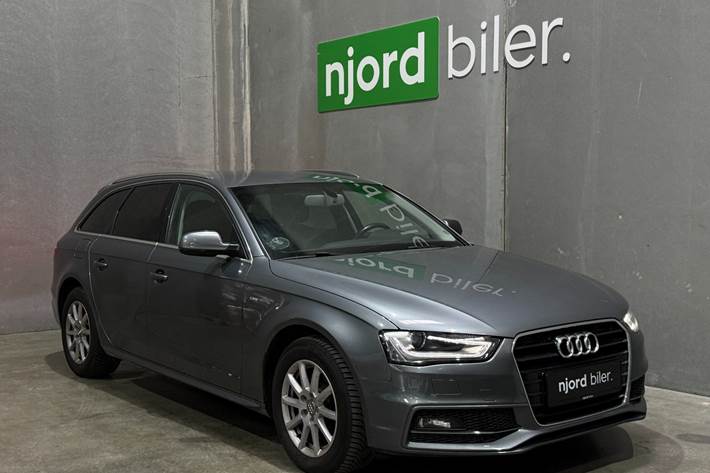 undefined Audi A4 fra 2014 set udefra