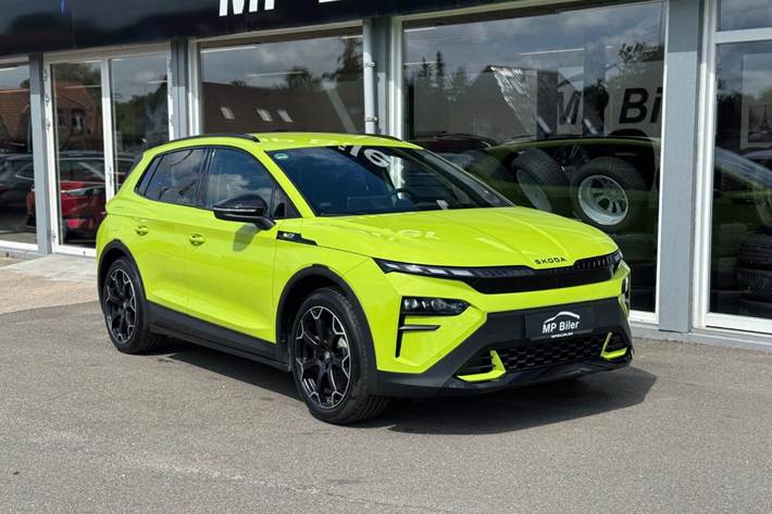 Grøn Skoda Elroq fra 2025
