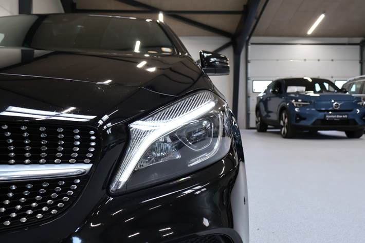 Sort Mercedes A200 d fra 2017