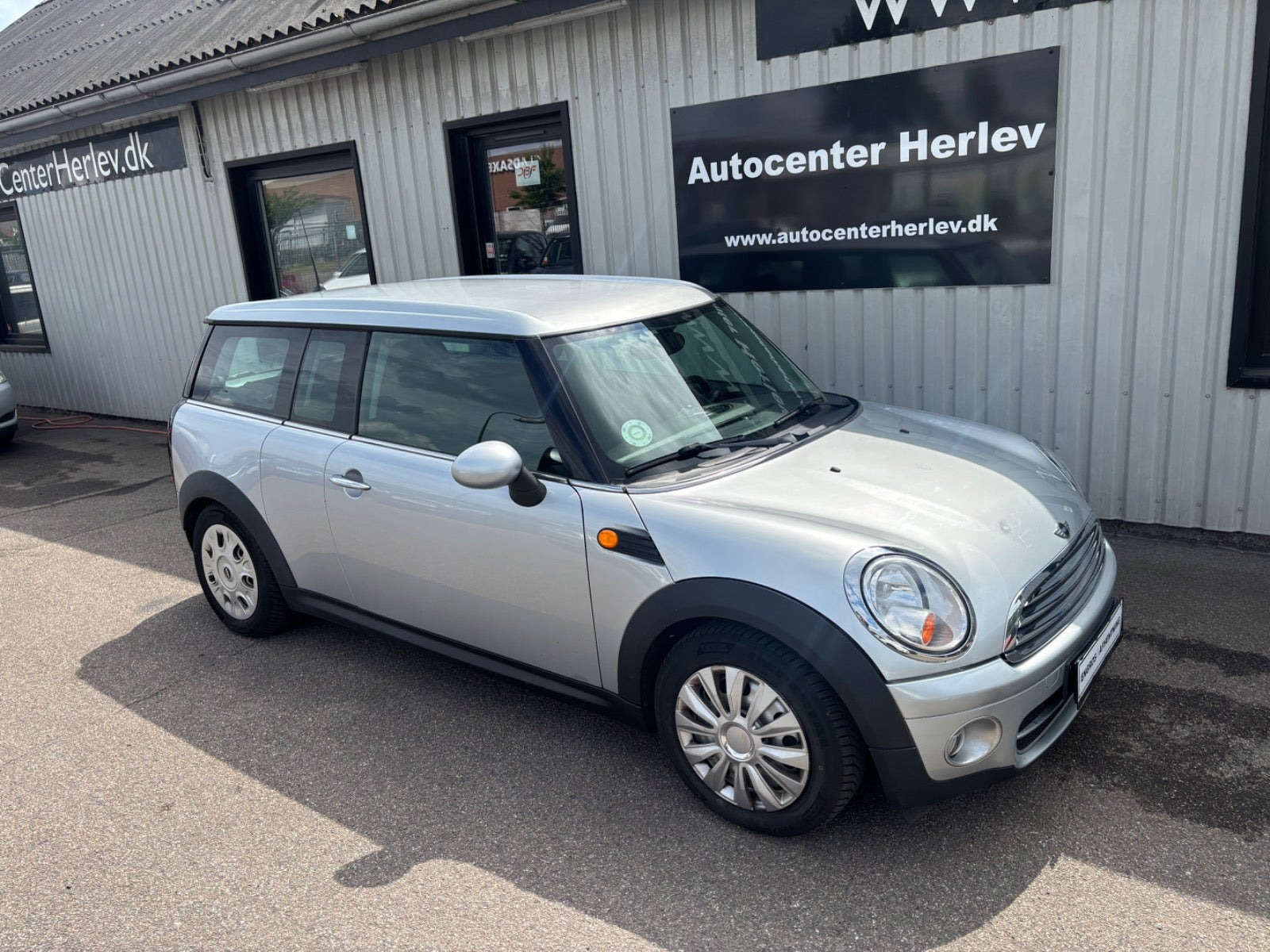 Sølv Mini Clubman Cooper fra 2008