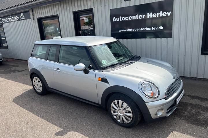 Sølv Mini Clubman Cooper fra 2008