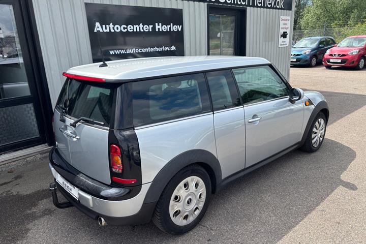 Sølv Mini Clubman Cooper fra 2008
