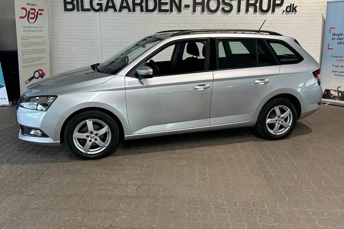 Sølv Skoda Fabia fra 2021
