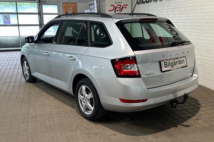 Sølv Skoda Fabia fra 2021