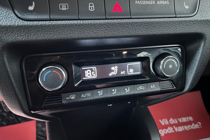 Sølv Skoda Fabia fra 2021