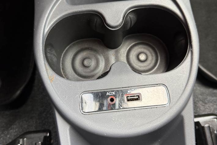Hvid Fiat 500 fra 2016