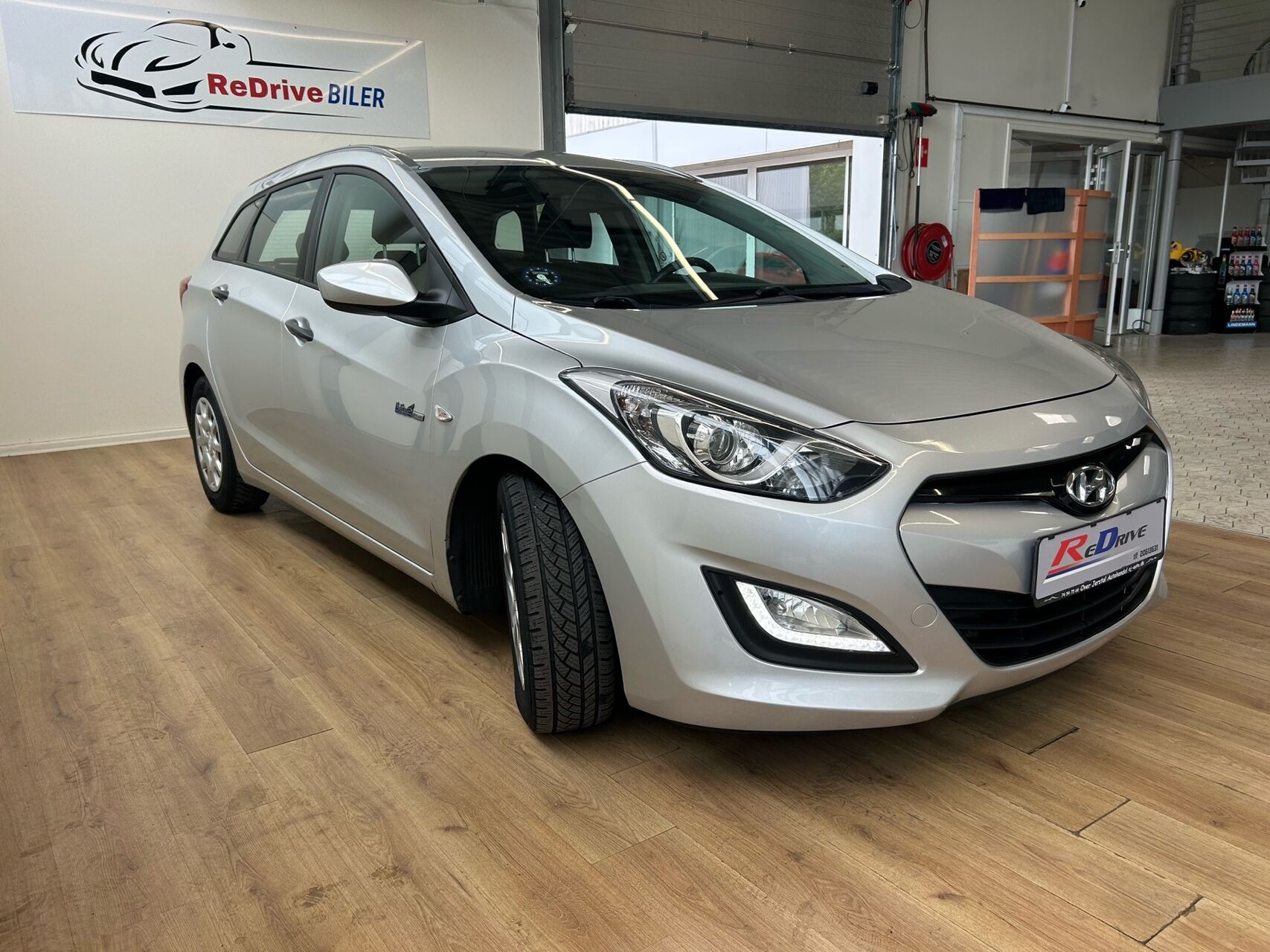 Sølv Hyundai i30 fra 2013