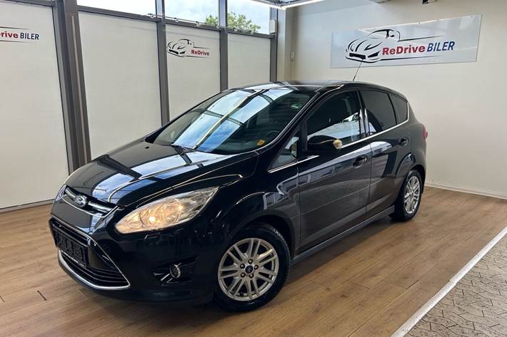 Sort Ford C-MAX fra 2012 set udefra